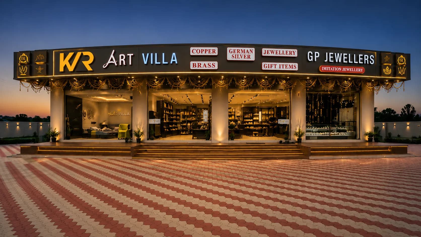 KVR Art Villa Vadapalli
