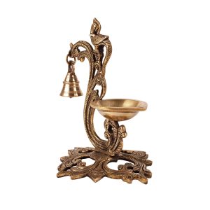 Brass Bell Diya