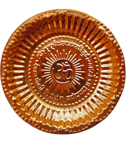 Copper Pooja Plate