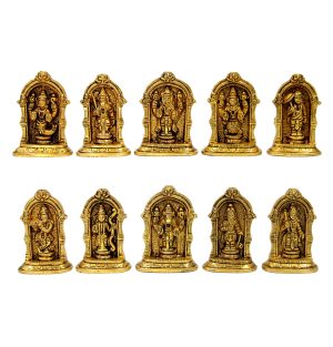Brass Dasawatharam set