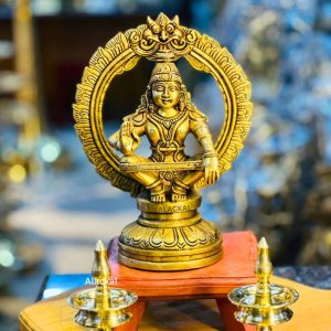 Brass Ayyappa Idol