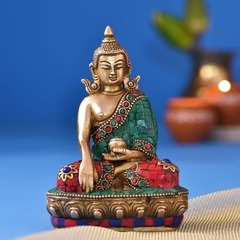 Brass Buddha Idol