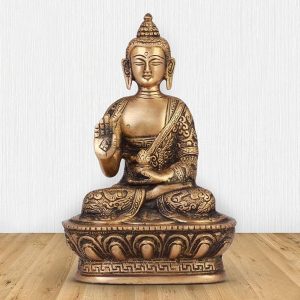 Brass Buddha Idol