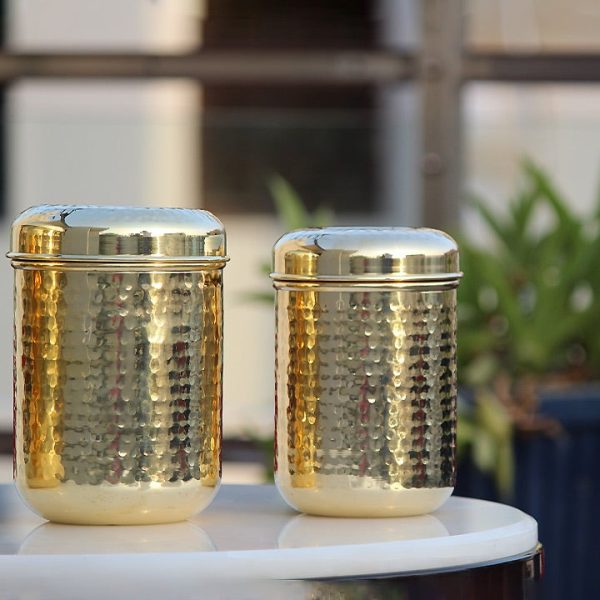 Brass Dabba Containers