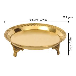 Brass God Idols Stools