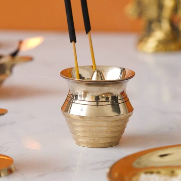 Brass Incense Stick Holder Stand