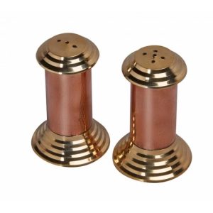 Copper Salt & Pepper Holder