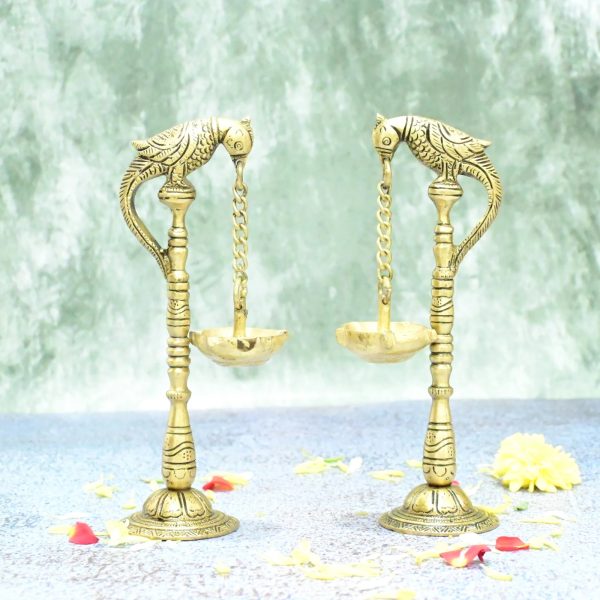 Parrot Diya Set