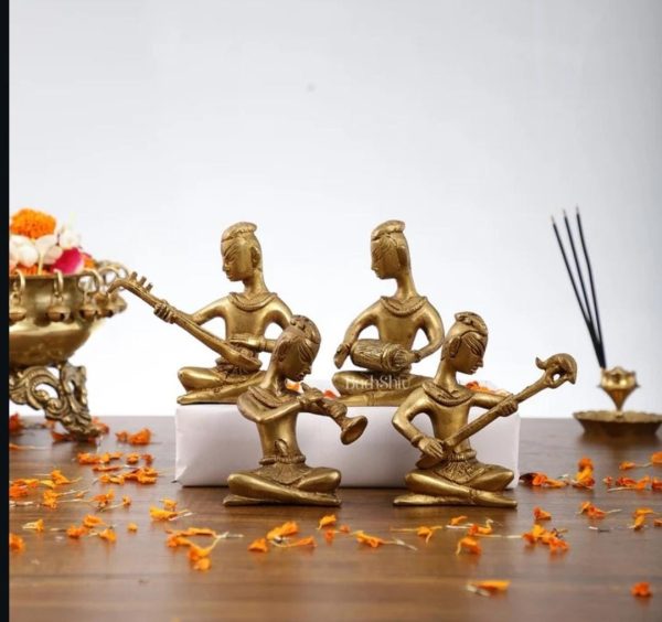 Brass Musical Tribal Set