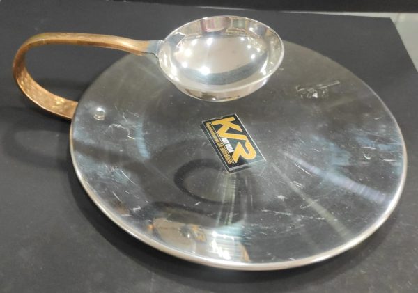 Round Plate Chip and Dip Serving Plate