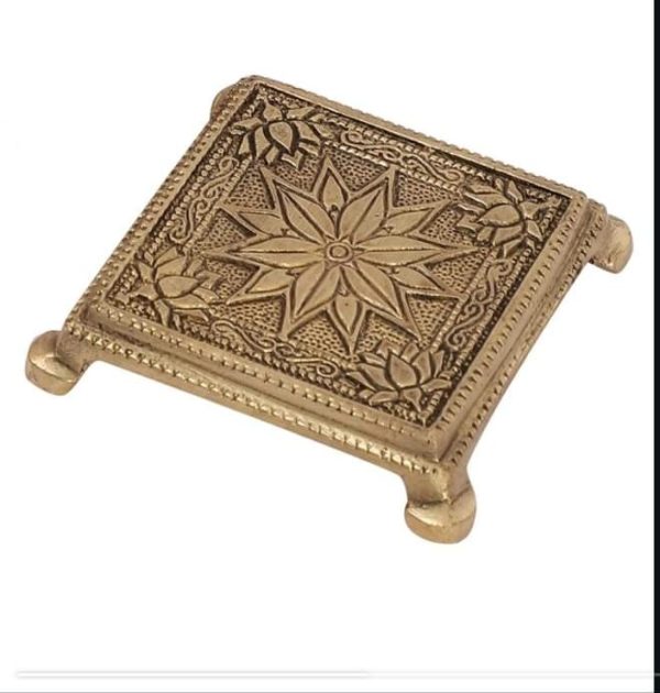 Chowki Square God Stool