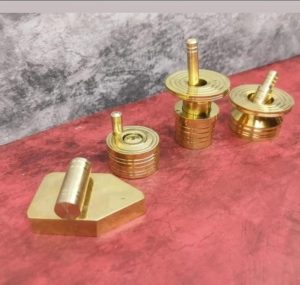 Brass Gowramma Set Brass Gowramma Set