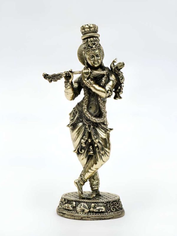 Light Weight Brass Krishna