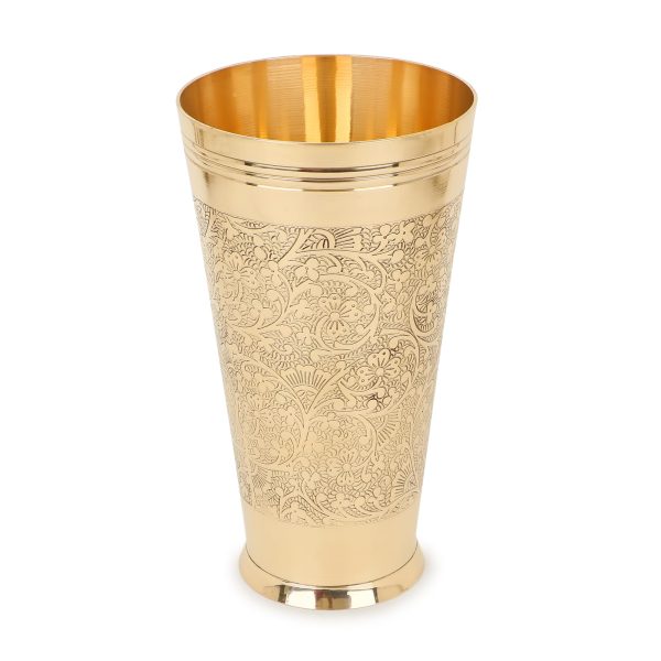 Brass Lassi Glass