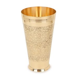 Brass Lassi Glass