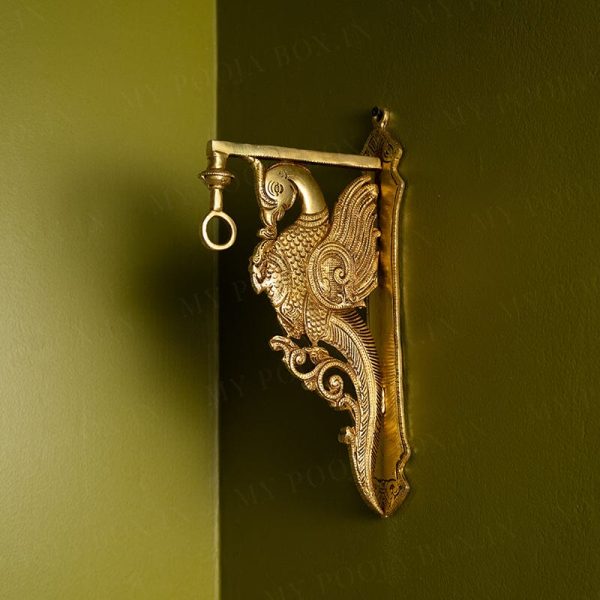Peacock Wall Hanging Holder
