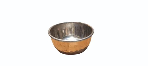 Copper Hammer Pudding Bowl