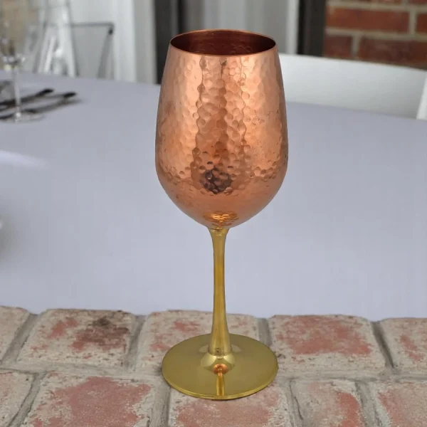 Copper Wine Glass
