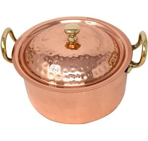 Copper Steel Biriyani Handi